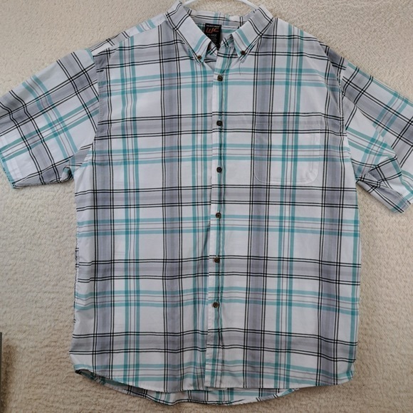 Walnut Creek Other - Walnut Creek Shirt Mens Size XL Plaid Short Sleeve Casual Button Up Nice